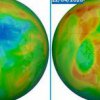 Най-голямата дупка в озоновия слой над Арктика се затвори
