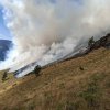 Пожарът в природен парк Рилски манастир се разраства